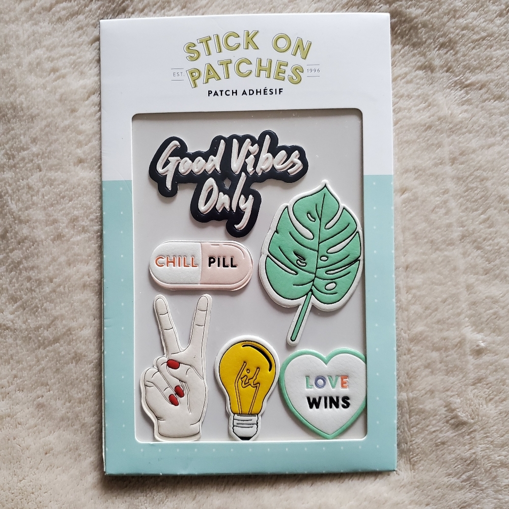📣5 for $20!📣 Indigo Stick On Patches NIB